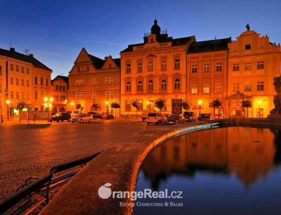 Chrudim square night